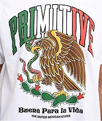 Primitive Collegiate Mexico White T-Shirt