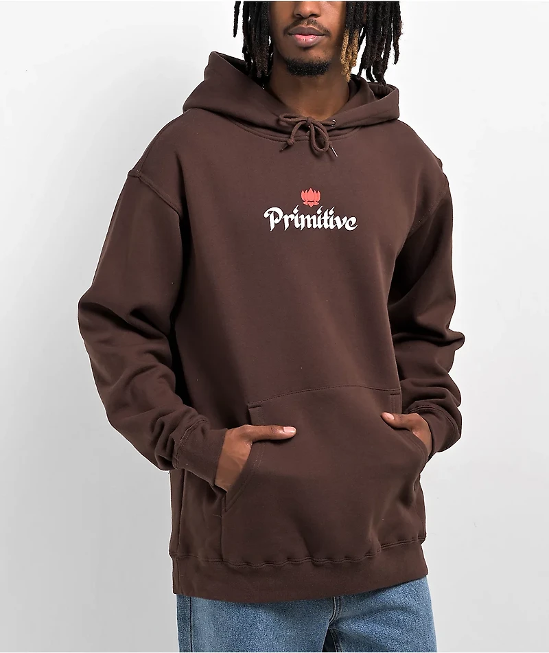Primitive Dancer Brown Hoodie