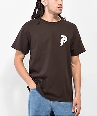 Primitive Dirty P Brown T-Shirt