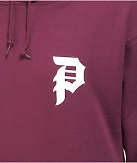 Primitive Dirty P Burgundy Hoodie