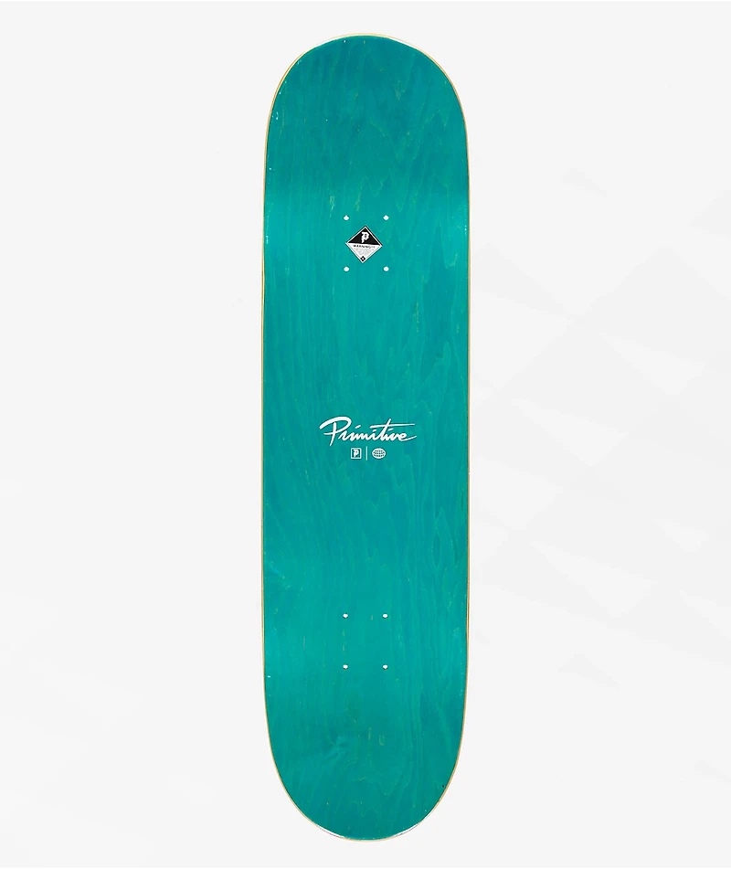 Primitive Dirty P Core Black 8.5" Skateboard Deck