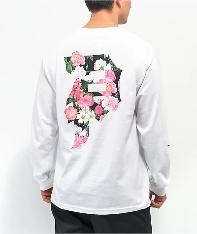 Primitive Dirty P Eden White Long Sleeve T-Shirt