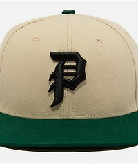 Primitive Dirty P Grey & Green Snapback Hat