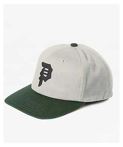 Primitive Dirty P Grey & Green Snapback Hat