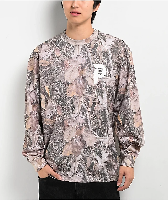 Primitive Dirty P Oversized Camo Long Sleeve T-Shirt