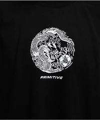 Primitive Drago Black Heavyweight Boxy T-Shirt