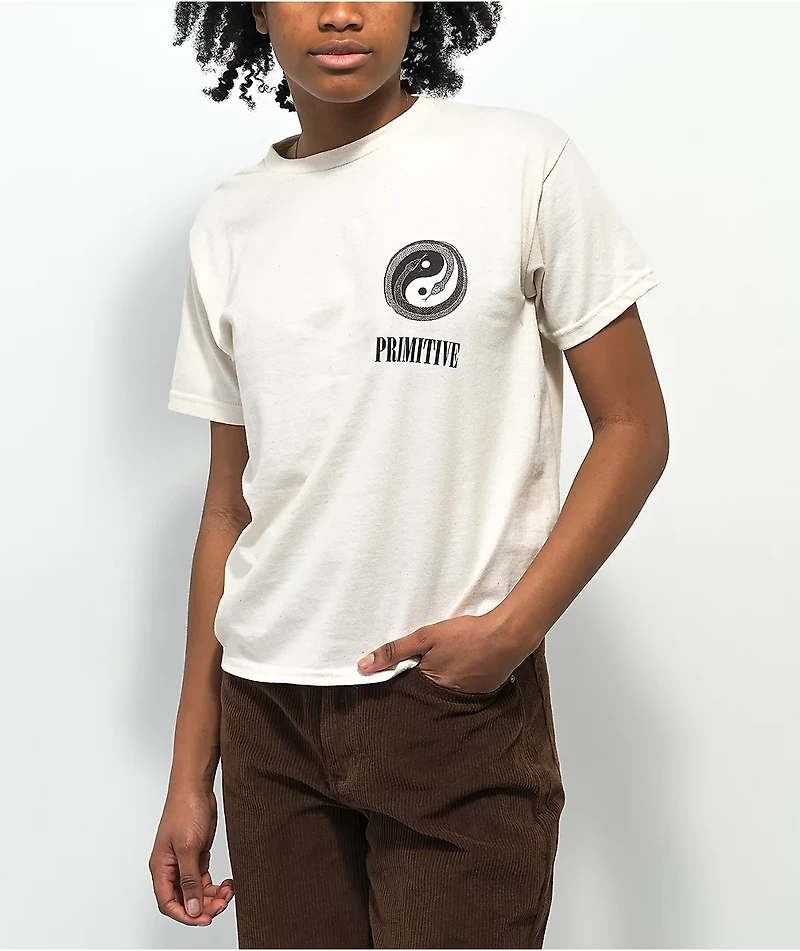 Primitive Dual Cream T-Shirt