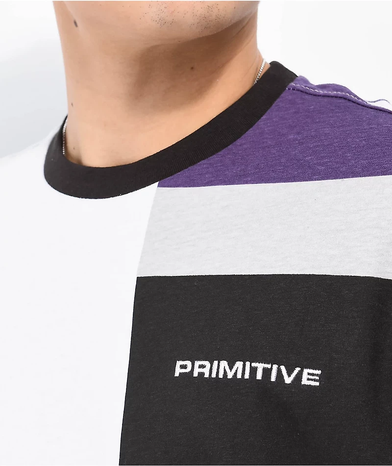 Primitive Duncan Black & White Knit T-Shirt