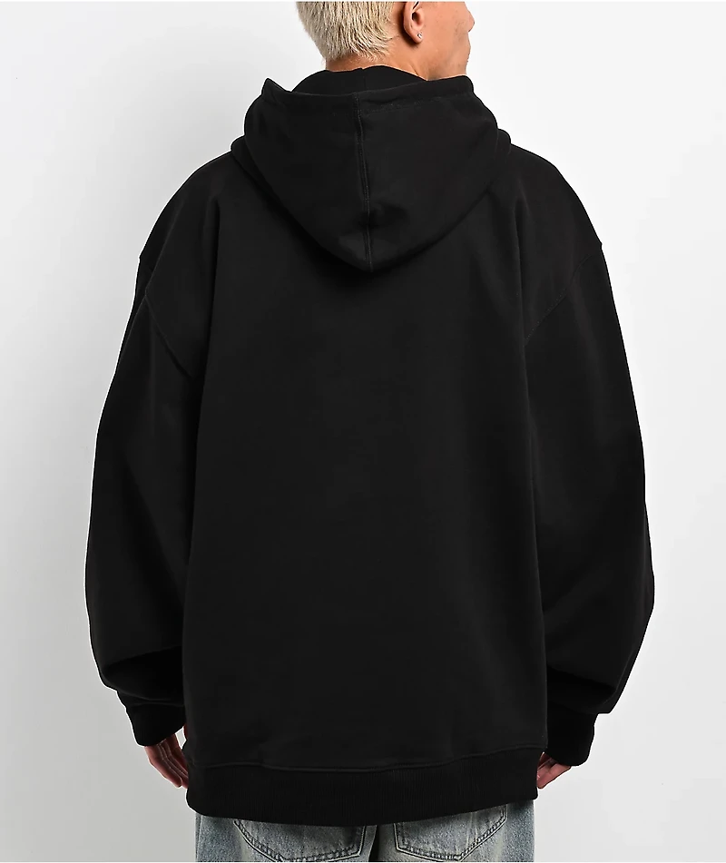 Primitive Euro Black Heavyweight Hoodie