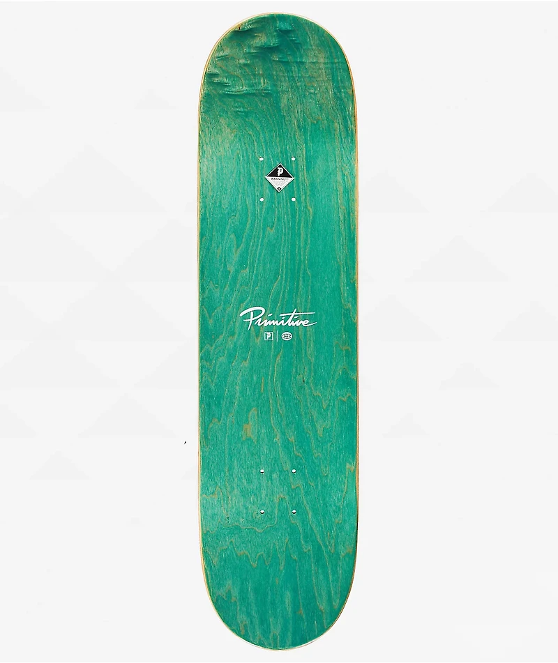 Primitive Euro Slant 8.25" Skateboard Deck
