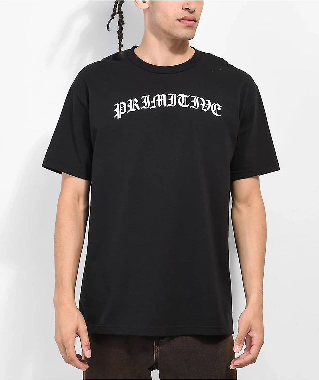 Primitive Exchange Black T-Shirt Arden Fair