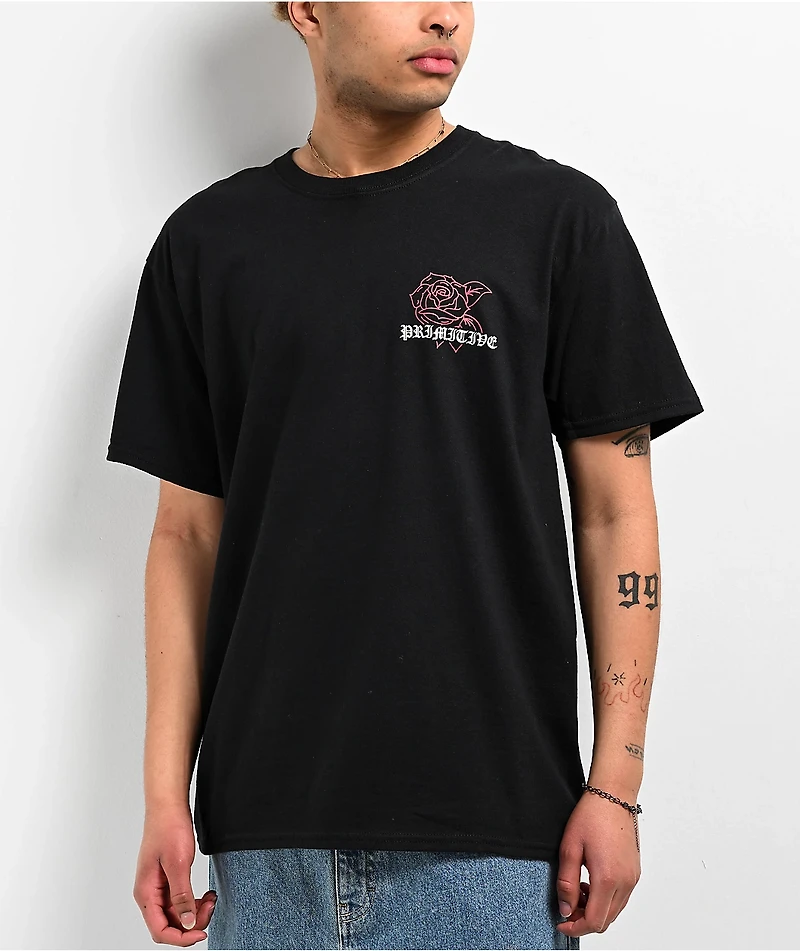 Primitive Exchange Black T-Shirt