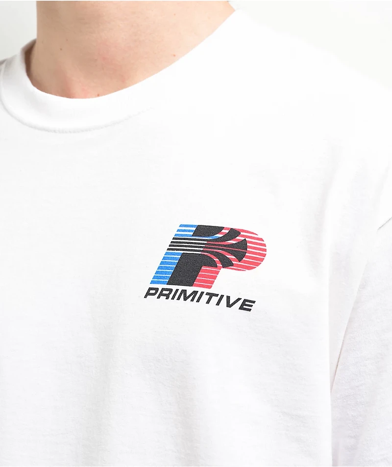 Primitive First Class White T-Shirt