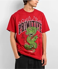 Primitive Fortune Red T-Shirt