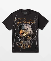 Primitive Freedom Heavy Weight Black T-Shirt