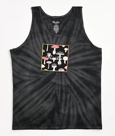 Primitive Fungi Box Grey Tie Dye Tank Top