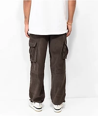 Primitive Genesis Brown Corduroy Cargo Pants