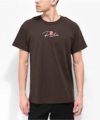 Primitive Ginza Cat Brown T-Shirt