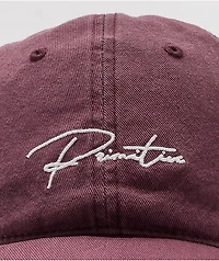 Primitive Ginza Purple Strapback Hat