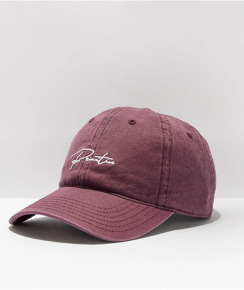 Primitive Ginza Purple Strapback Hat
