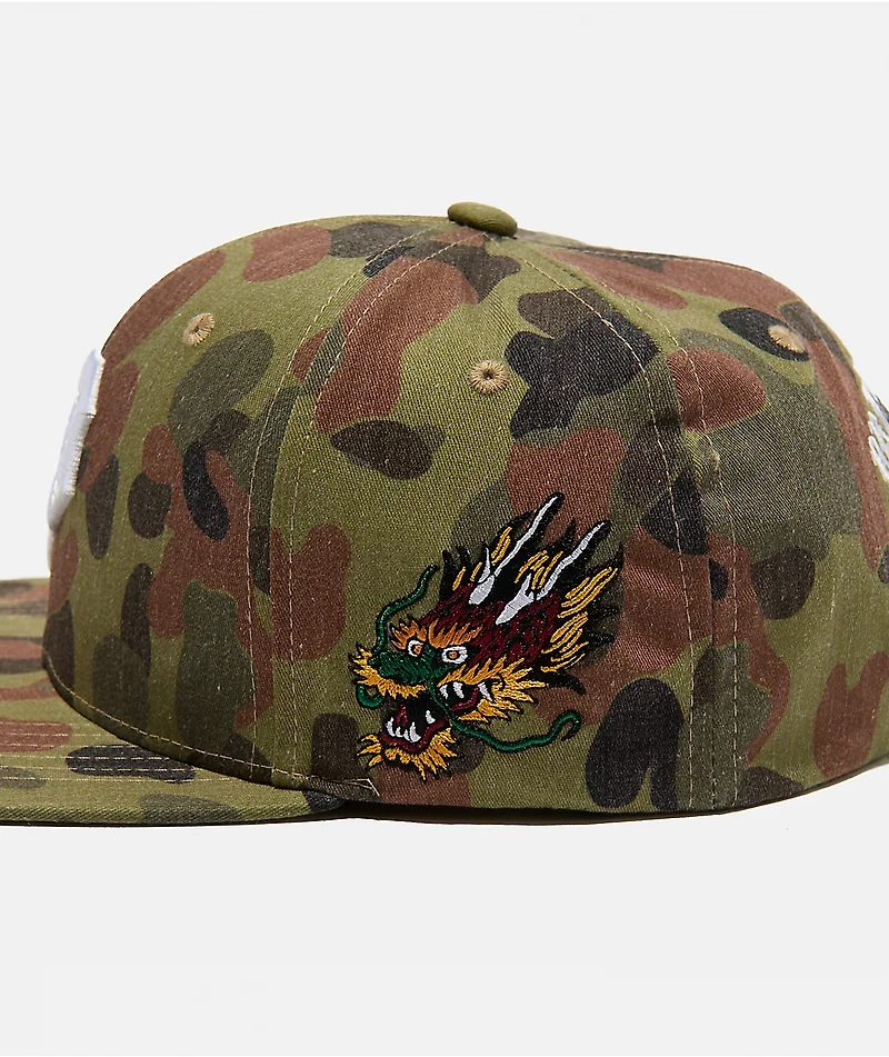Primitive Good Time Camo Snapback Hat