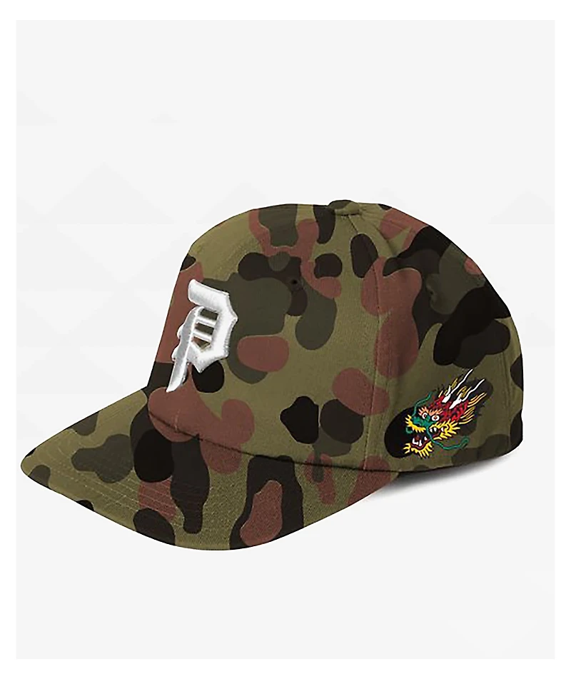 Primitive Good Time Camo Snapback Hat