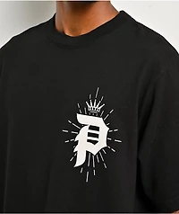Primitive Grace Rhinestone Black T-Shirt