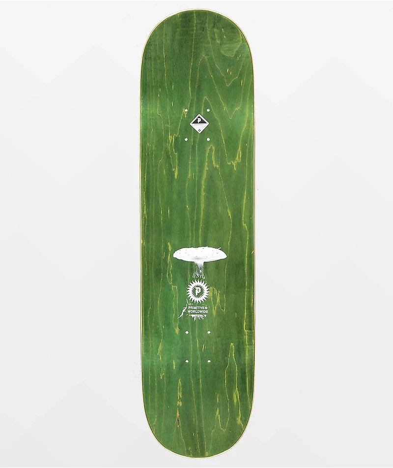 Primitive Hamilton Red Cap 8.38" Skateboard Deck