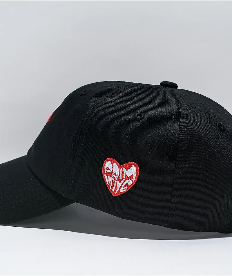 Primitive Heartbreakers Black Strapback Hat