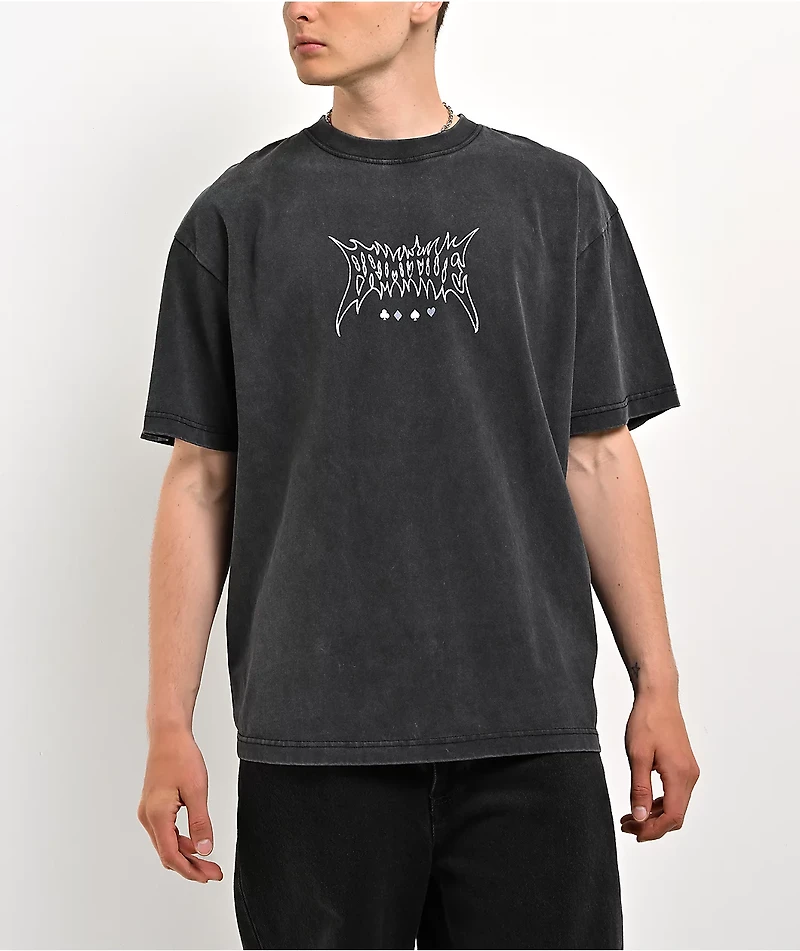 Primitive Henderson Black Wash Heavyweight T-Shirt