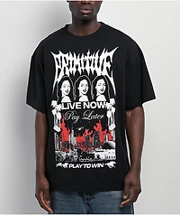 Primitive High Risk Black Heavyweight T-Shirt