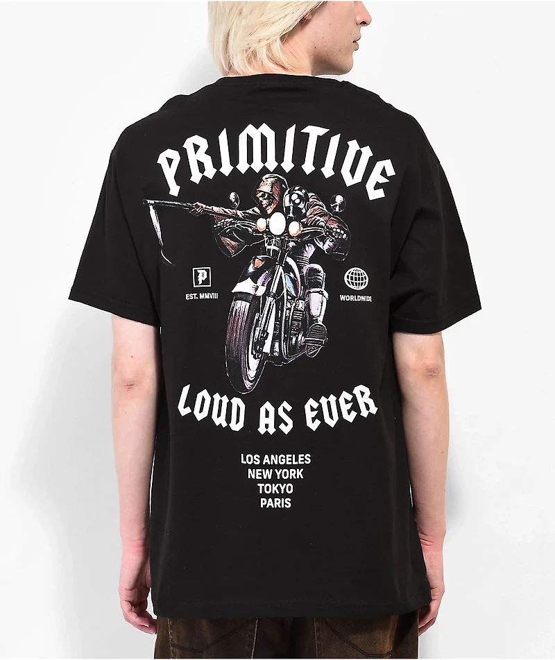 Primitive Highway Black T-Shirt
