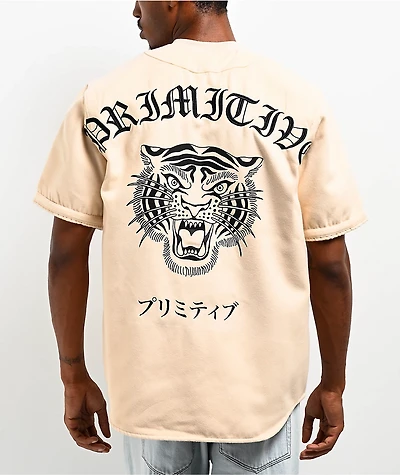 Primitive Hiro Cream Baseball Jersey