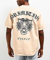 Primitive Hiro Cream Baseball Jersey