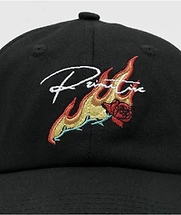 Primitive Hope Black Strapback Hat
