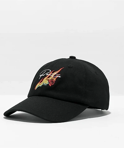 Primitive Hope Black Strapback Hat