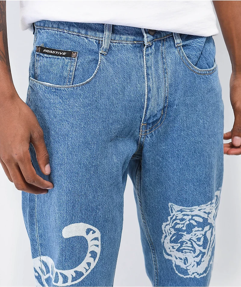 Primitive Hunter Blue Denim Jeans