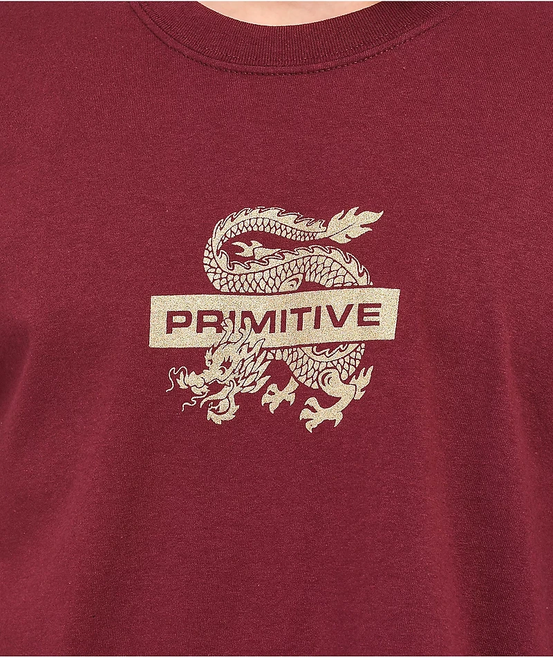 Primitive Hydra Maroon T-Shirt