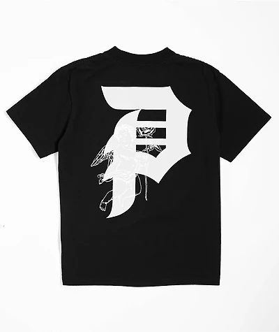 Primitive Kids Angelo Black Heavyweight T-Shirt