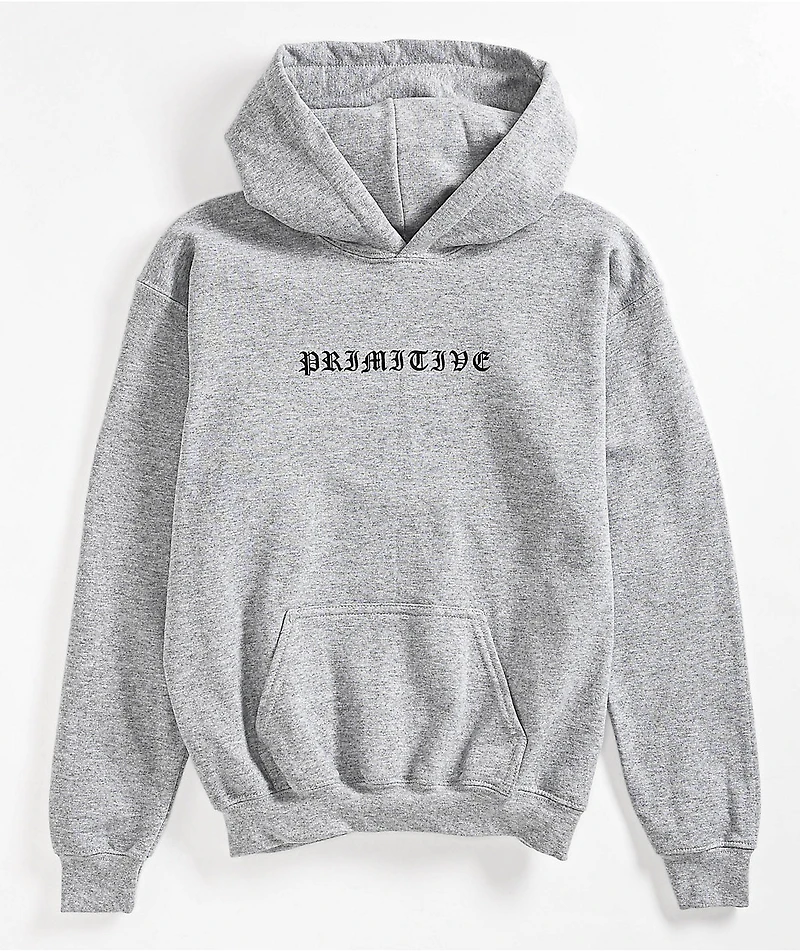 Primitive Kids Chopper Grey Hoodie