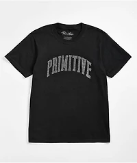 Primitive Kids Collegiate Rhinestone Black T-Shirt