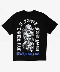 Primitive Kids Dedication Black Heavyweight T-Shirt