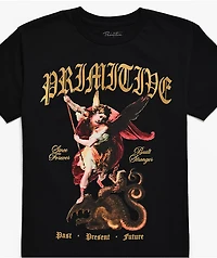Primitive Kids Defend Black T-Shirt