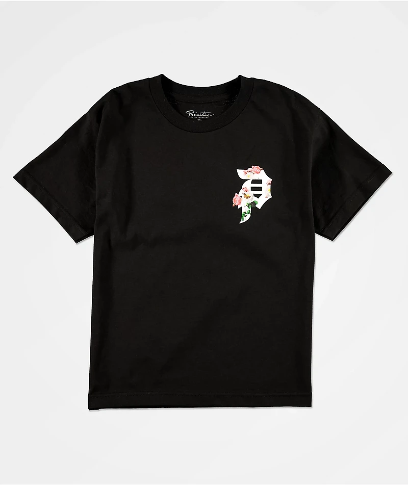 Primitive Kids Dirty Garden Black T-Shirt