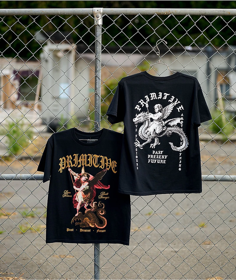Primitive Kids Fantasy Black T-Shirt