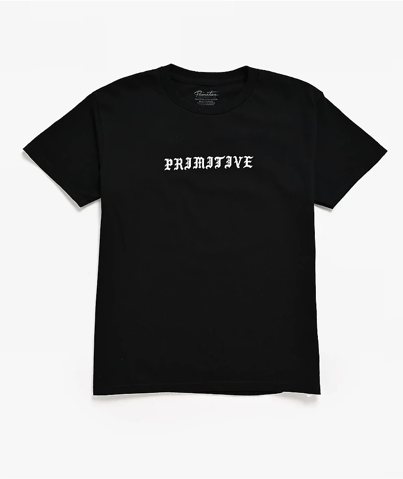 Primitive Kids Fantasy Black T-Shirt