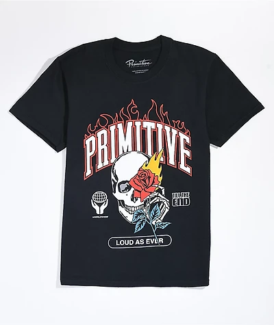 Primitive Kids Heat Black T-Shirt