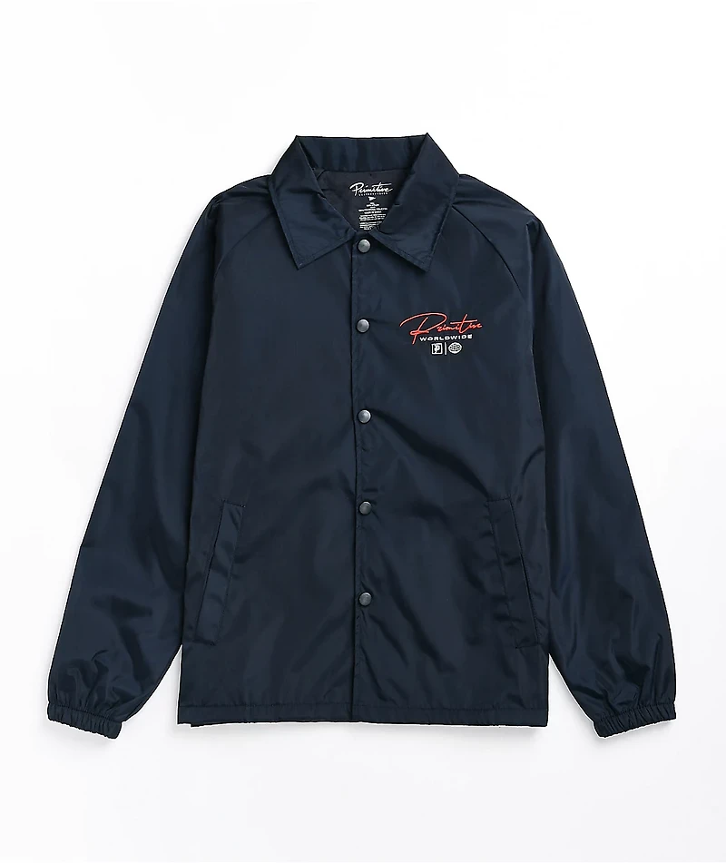 Primitive Kids Kingdom Navy Coaches Jacket