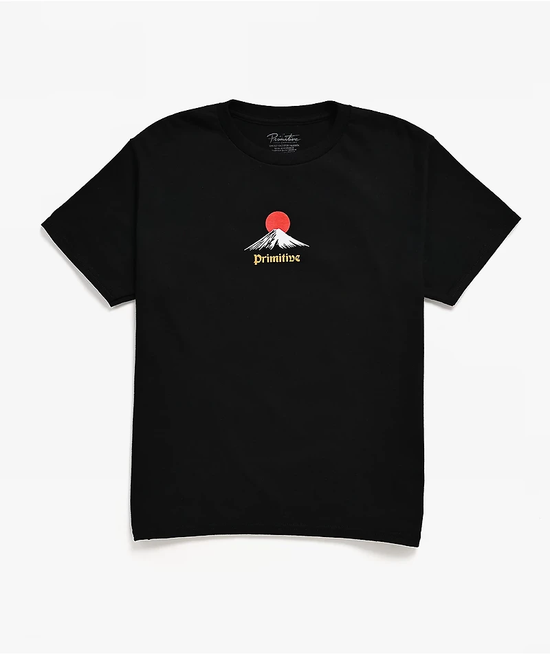 Primitive Kids Meltdown Black T-Shirt