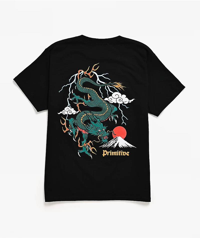 Primitive Kids Meltdown Black T-Shirt